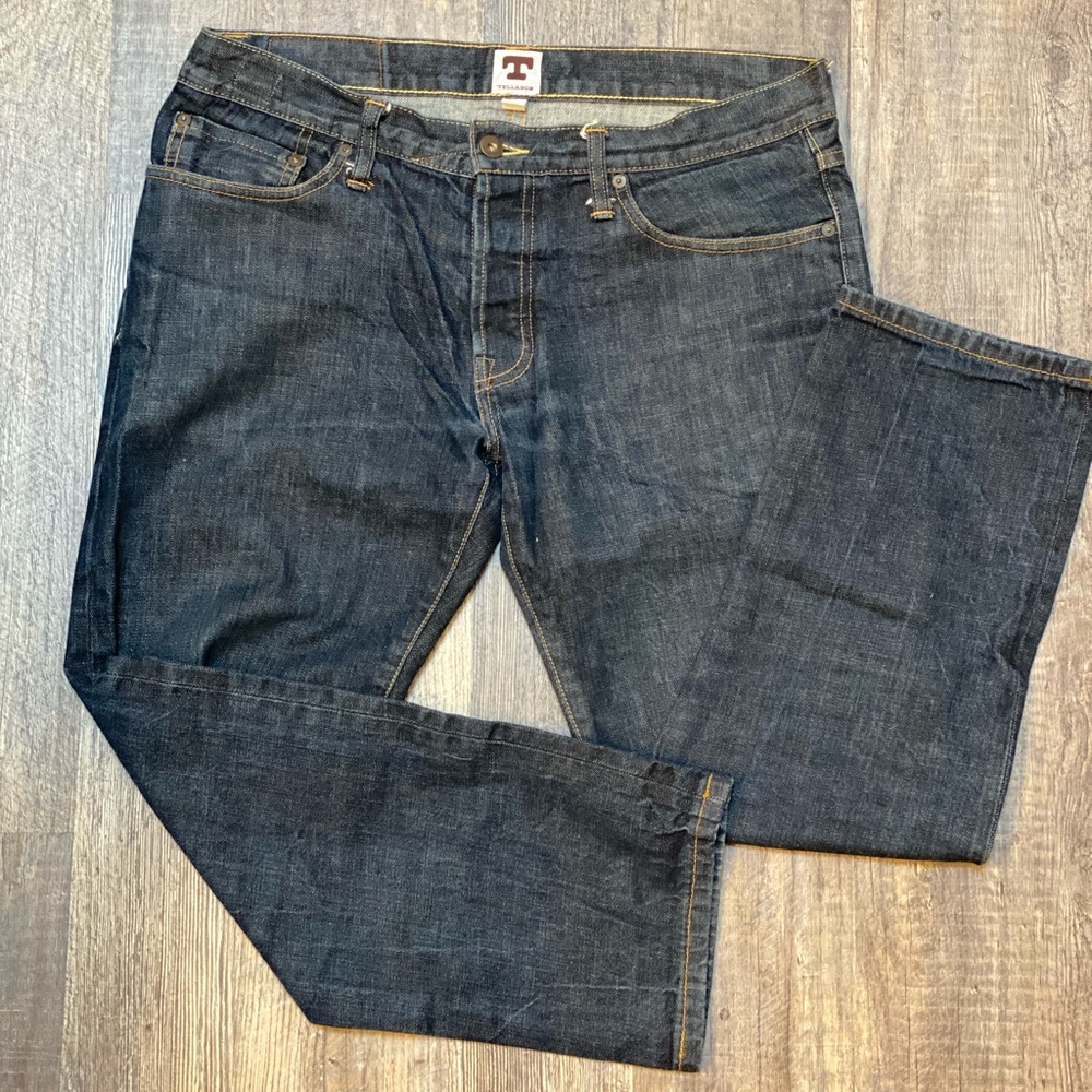 Tellason White Oak Cone Selvedge Jeans - 33x24.5